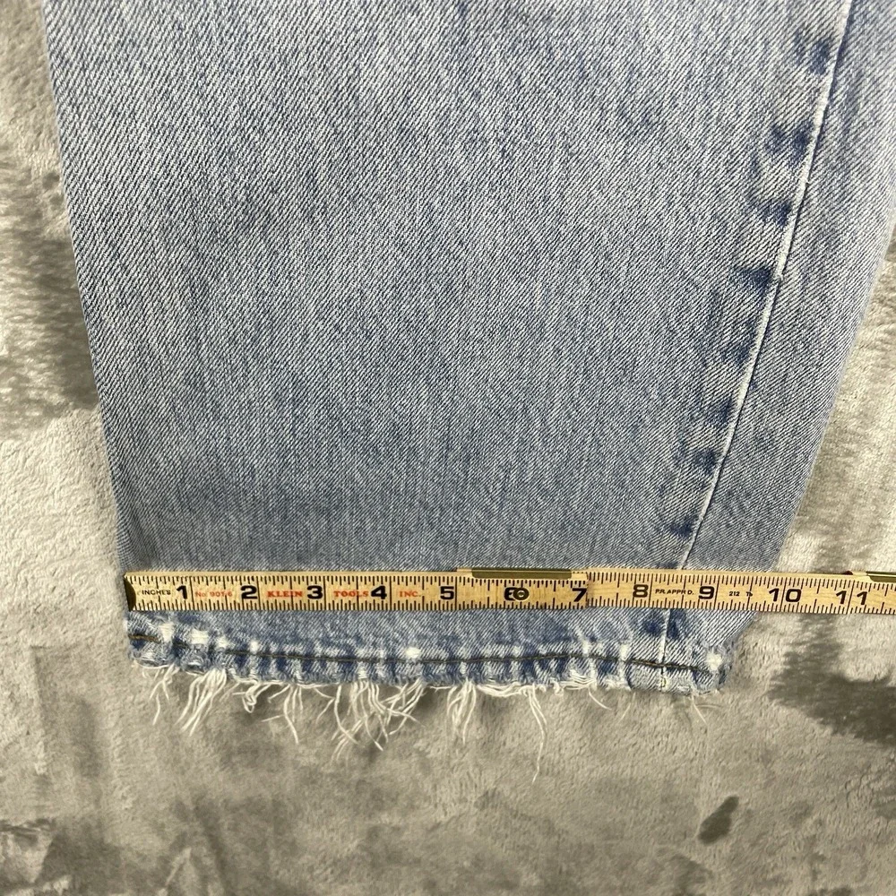 Vtg 80s 90s GAP Jeans Mens 32x30 Relaxed Boot Cut Fit DISTRESSED THRASHED